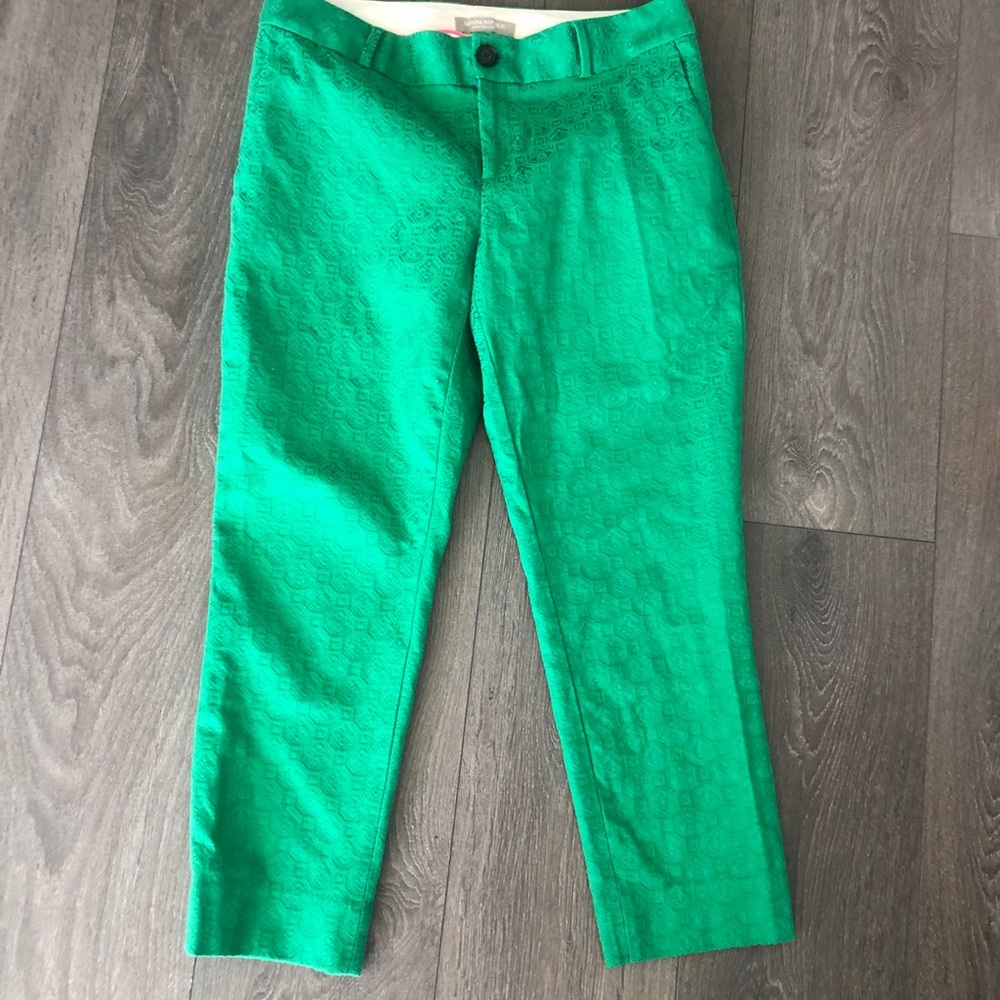 Green Banana Republic Hampton pant 4s